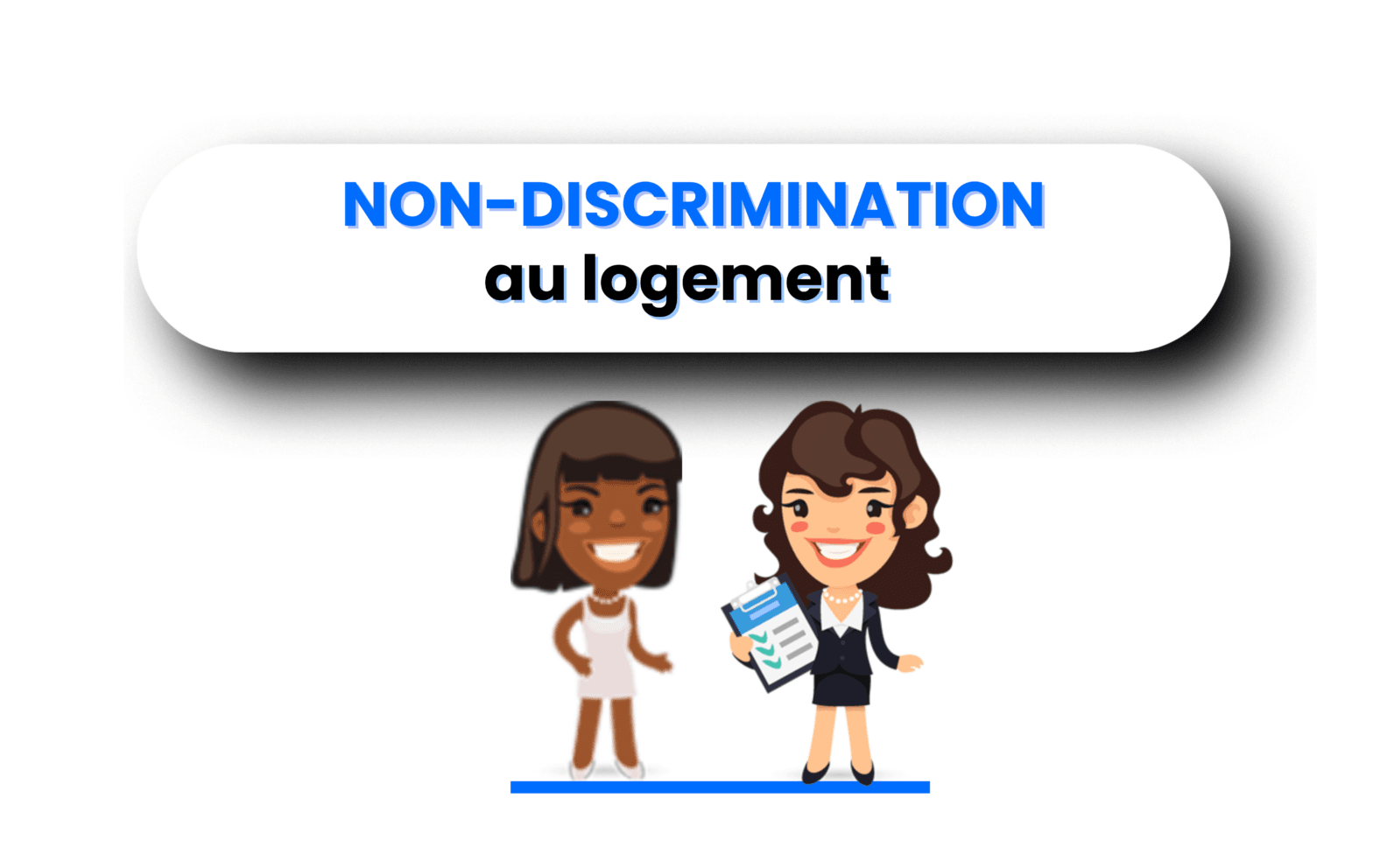illustration non discrimination au logement - formation en ligne immobilière